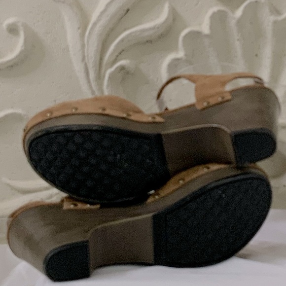 Brown Leather Clogs Mule NWOT - Picture 10 of 13